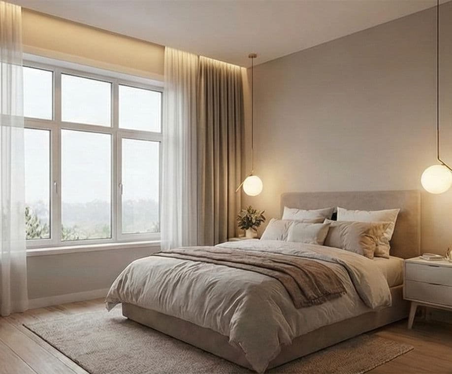 Private room in a tropical house